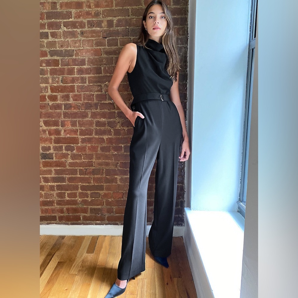 NWT NEW Aritzia Black Rossi Jumpsuit - size 0
